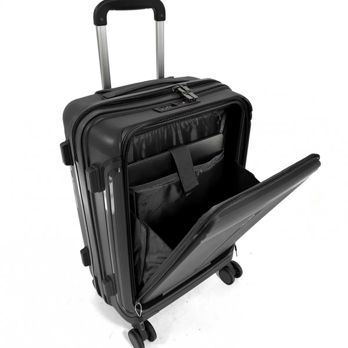 Lot 3 valises rigides extensibles dont 1 cabine porte-ordinateur 17" TSA^David Jones Online