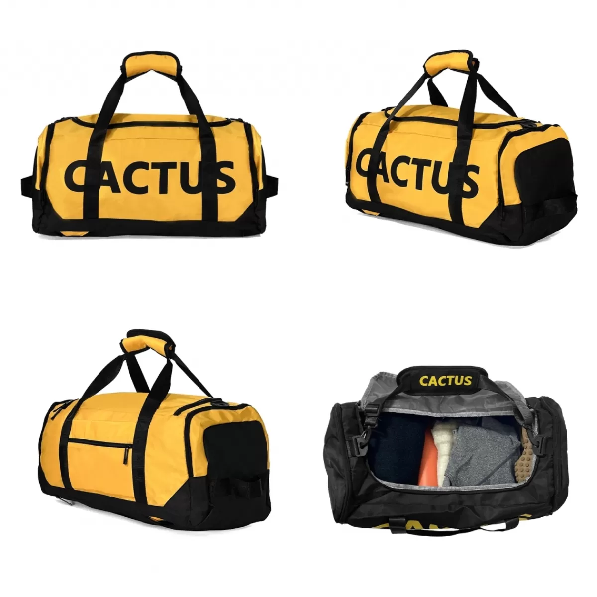 Sac de voyage week-end et sport 50L 2en1 porté dos sans roulettes^Cactus Best Sale